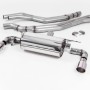 BMW 1 Series M140i 3 & 5 Door (F20 & F21 LCI Non-OPF & None xDrive) 2015 2018 Cat-back Cat Back Resonated with Polished GT-90 Trims (EC Approval Coming Soon)