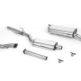 BMW E30 M3 - Manifold Back-Exhaust System with Non-Resonated Catalyst Delete & OE Style Trims