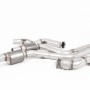 BMW 2 Series M2 Competition Coupé (F87) 2018 2023 Large Bore Downpipes and Hi-Flow Sports Cats Removes OE Primary Cats and OPF/GPF's and Replaces with 2 x 200CPSI High Flow Cats - Requires Stage 2 ECU Software - Must be fitted with Milltek Sport Catb