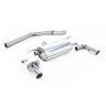 BMW F20/21 M140i - Non-Resonated (Louder) GPF/OPF-Back Exhaust System with Polished GT-90 Trims - Polished