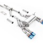 BMW F80 M3/F82 M4 - GPF / OPF Back Road Exhaust System with Burnt Titanium GT-90 Trims - Burnt Titanium