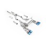 BMW F80 M3/F82 M4 - GPF / OPF Back Road Exhaust System with Burnt Titanium GT-90 Trims - Burnt Titanium