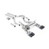BMW F80 M3/F82 M4 - Equal Length (Loudest) Cat-Back Exhaust System with Carbon Fibre Trims - Carbon Fibre