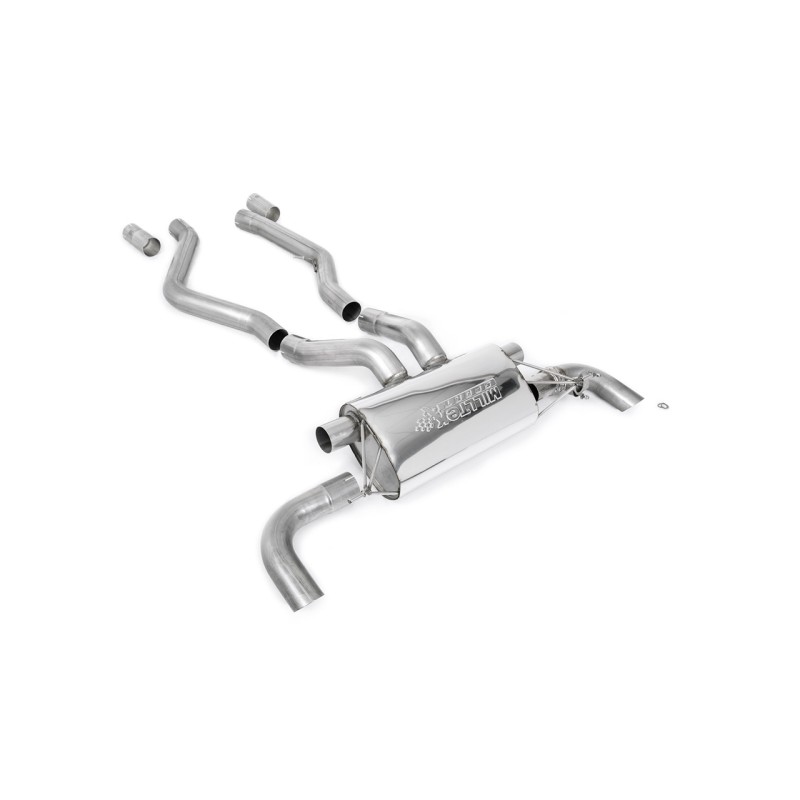 BMW G20/21 M340i & G22 M440i - OPF Back Exhaust System - Uses OE Trims - OE Tips