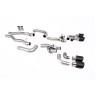 BMW M8 F91/92/93 (GPF Equipped) - OPF/GPF Back System with valved Rear Silencer Bypass & JET-115 Carbon Trims - Carbon Fibre