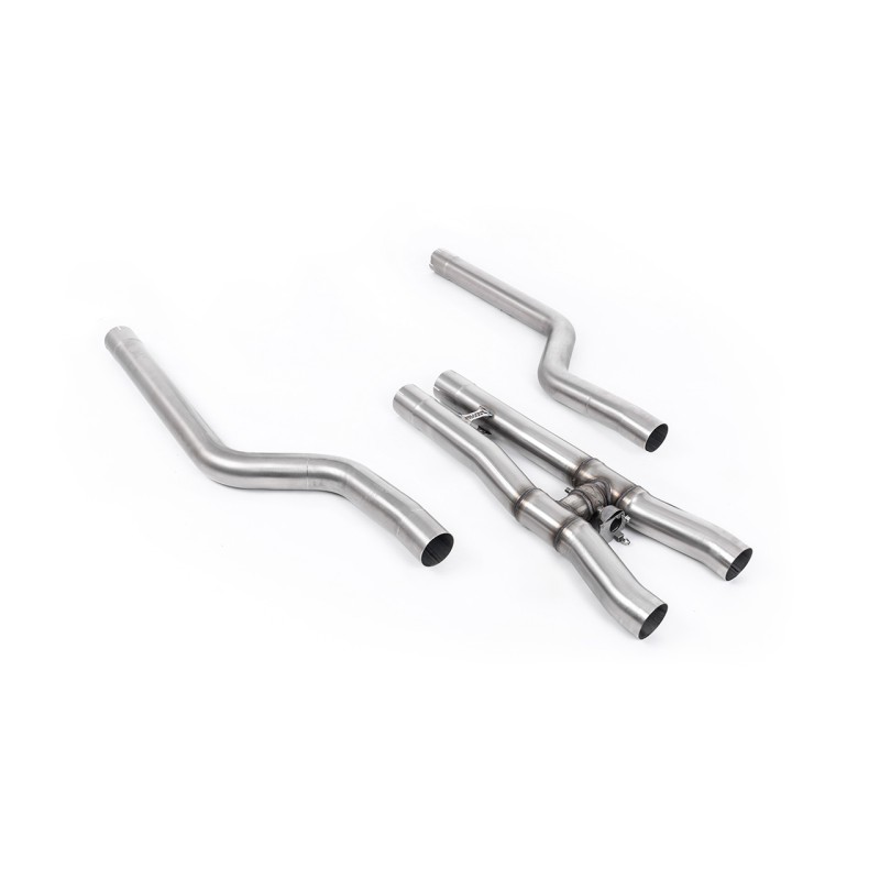 BMW M8 F91/F92 (GPF Equipped) - GPF/OPF Bypass (For Milltek Particulate Filter Back and OE Downpipes) - Milltek