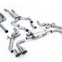 BMW X3 G01 S58 - Non-Resonated (Louder) Downpipe Back Exhaust System with Polished Trims - Polished