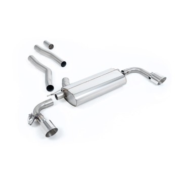 BMW F40 1 Series 128ti - OPF/GPF Back System with GT-115 Polished Trims - Polished