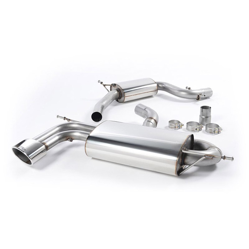 BMW 1 Series M135i 3 & 5 Door (F21 & F20 None xDrive) 2012 2016 Rear Silencer(s) Road (EC-approved). Polished Tips