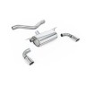 BMW F20/F21 M135i (Non X-Drive) - Rear Silencer for Race System with Polished Tips - Polished