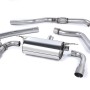 BMW 2 Series M235i Coupé (F22) (None xDrive) 2014 2015 Cat-back Polished Tips - Resonated System