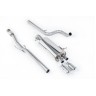 Citroen DS3 1.6 - Non-Resonated (Louder) Cat-Back Exhaust System with Polished Trims - Polished