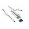 Citroen DS3 1.6 - Non-Resonated (louder) Cat-Back Exhaust System With Cerakote Black Trims - Cerakote Black