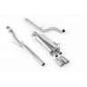 Citroen DS3 1.6 - Non-Resonated (Louder) Cat-Back Exhaust System with Titanium Trims - Brushed Titanium