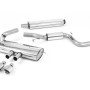 Ford Focus MK3 ST 5 door Hatchback - Resonated (Quieter) Cat-Back Exhaust System with Polished Tips - Polished