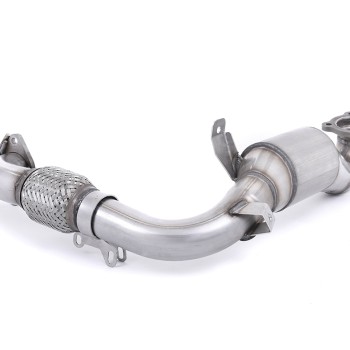 Ford Fiesta MK7/7.5 Ecoboost 1.0T - Large Bore Downpipe with Hi-Flow Sports Catalyst (For OE Cat-Back)