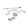 Ford Fiesta MK7/7.5 Ecoboost 1.0T - Non-Resonated (Louder) Cat-Back Exhaust System with Polished Tips - Polished