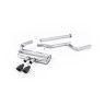 Ford Focus MK3 ST 5 door Hatchback - Non-Resonated (Louder) Cat-Back Exhaust System with Black Velvet Tips - Cerakote Black