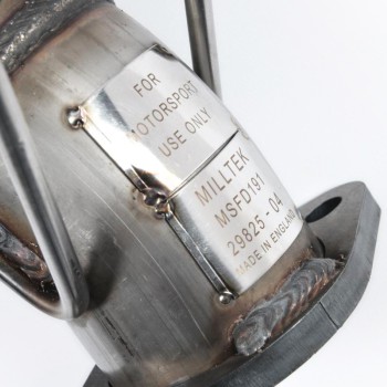 Ford Focus MK3 ST - Large Bore Downpipe with Hi-Flow Sports Catalyst (For Milltek Cat-Back)