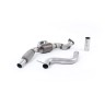 Ford Mustang 2.3 (S550/S650 Fastback) - Large Bore Downpipe with Hi-Flow Sports Catalyst (For Milltek Cat-Back) - Milltek Cat-Back