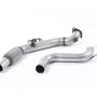 Ford Mustang 2.3 (S550/S650 Fastback) - Large Bore Downpipe with Catalyst Delete (For OE Cat-Back) - OE Cat-Back