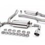 Ford Focus MK3 RS - Resonated (Quieter) Cat-Back Exhaust System with Polished GT-115 Trims - Polished