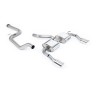 Ford Focus MK2 RS - Non Resonated (Louder) Race Cat-Back Exhaust System with DTM Polished Trims