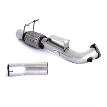 Ford Focus MK3 RS - Large Bore Downpipe with Catalyst Delete (For Milltek Cat-Back) - Milltek Cat-Back