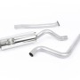 Ford Fiesta MK7/7.5 ST 1.6 - Non-Resonated (Louder) Cat-Back Race Exhaust System with Burnt Titanium Tips - Burnt Titanium