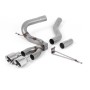 Ford Focus MK3 ST Diesel - Cat-Back Exhaust System with Polished GT-100 Trims - Polished