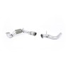 Ford Fiesta MK7/7.5/8 Ecoboost 1.0T - Stainless Steel Cast Downpipe with Race Cat (For Milltek Cat-Back) - Milltek Cat-Back