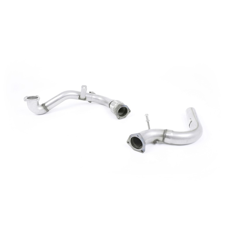 Ford Fiesta MK7/7.5/8 Ecoboost 1.0T - Large Bore Downpipe with Catalyst Delete (For OE Cat-Back) - OE Cat-Back