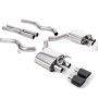 Ford Mustang 5.0 V8 GT (Fastback - Facelift) - Cat-Back Exhaust System with Carbon JET-100 Trims - Carbon Fibre
