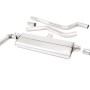 Ford Focus MK4 ST Hatch - GPF/OPF Back Exhaust System with Polished GT-115 Trims - Polished