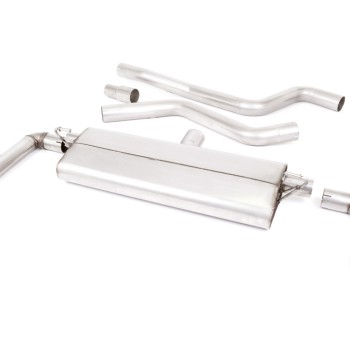 Ford Focus MK4 ST Hatch - GPF/OPF Back Exhaust System with Cerakote Black GT-115 Trims - Cerakote Black
