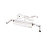 Ford Focus MK4 ST Hatch - GPF/OPF Back Exhaust System with Carbon JET-115 Trims - Carbon Fibre