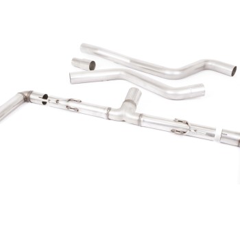 Ford Focus MK4 ST Hatch - Race (Louder) GPF/OPF Back Exhaust System with Cerakote Black GT-115 Trims - Cerakote Black