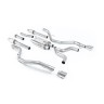 Ford F150 Raptor V6 Supercab (Gen 2) - Cat-Back Exhaust System with GT-115 Polished Trims - Polished