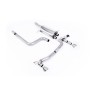 Ford Fiesta MK8/8.5 ST 1.5 - GPF Back Maxton Designs Dual Outlet System with Titanium GT-100 Trims - Brushed Titanium - Out of Stock - Exhaust Only - Out of Stock