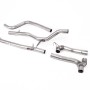 Ford Fiesta MK8 1.0T ST Line (Non GPF Models) Dual Outlets - Non Resonated (Louder) Dual Outlet Exhaust System with Polished GT-100 Trim (Requires Maxton Diffuser) - Polished - Out of Stock - Exhaust Only - Out of Stock