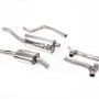 Ford Fiesta MK8 1.0T ST Line (Non GPF Models) Dual Outlets - Resonated (Quieter) Dual Outlet Exhaust System with Polished GT-100 Trims (Requires Maxton Diffuser) - Polished - Out of Stock - Exhaust Only - Out of Stock