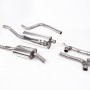 Ford Fiesta MK8 1.0T ST Line (Non GPF Models) Dual Outlets - Resonated (Quieter) Dual Outlet Exhaust System Brushed Titanium GT-100 Trims (Requires Maxton Diffuser) - Brushed Titanium - Out of Stock - Exhaust Only - Out of Stock