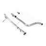 Ford Fiesta MK8 1.0T ST Line (GPF Models) - Non-Resonated (Louder) GPF/OPF Back with Polished GT-90 Trim - Polished - Single