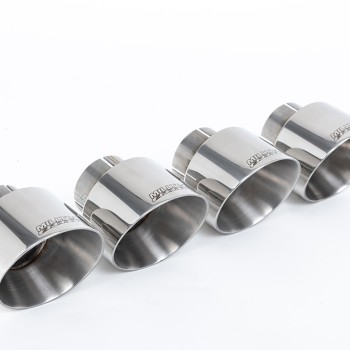 Honda Civic FK2 Type R Turbo (RHD Model Only) - Resonated Cat-Back Exhaust System - Polished