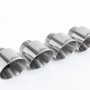 Honda Civic FK2 Type R Turbo (RHD Model Only) - Resonated Cat-Back Exhaust System - Polished