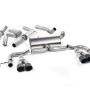 Honda Civic FK2 Type R Turbo (RHD Model Only) - Resonated Cat-Back Exhaust System - Cerakote Black