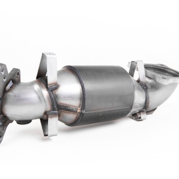 Honda Civic Type R FL5/FK8 Integra Type S DE5 - Stainless Steel Cast Downpipe with Single Hi-Flow HJS Sports Catalyst