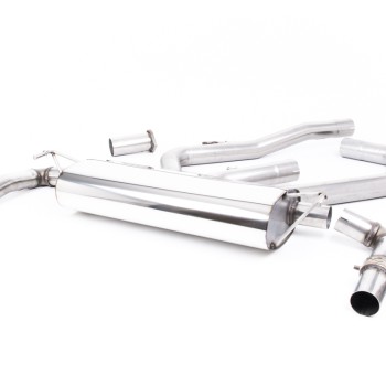 Hyundai/Kia i30N Performance (GPF Models) - GPF/OPF-Back Exhaust System with Titanium GT-115 Trims - Brushed Titanium