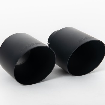 Hyundai/Kia i30N Performance Fastback (GPF Models) - Cat-Back Exhaust System with Cerakote Black GT-115 Trims - Removes OPF - Cerakote Black