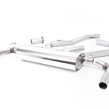 Hyundai/Kia i30N (GPF Models) - GPF-Back Exhaust System with Cerakote Black GT-115 Trims - Cerakote Black